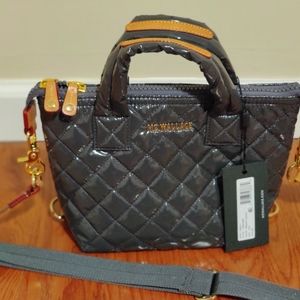 MZ Wallace Micro Sutton in Magnet Lacquer